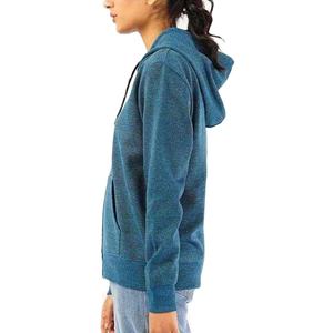 Sudaderas con capucha de invierno con logotipo personalizado para mujer, manga larga, Fitness, correr, gimnasio, deportes, entrenamiento de Yoga, moda, algodón, cremallera, nuevo diseño - Product Image 3