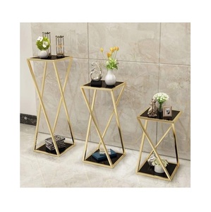 Soporte de lujo para plantas, de metal, de varios niveles, para interiores y exteriores, para balcones, jardines y decoración de salas de estar. - Product Image 1
