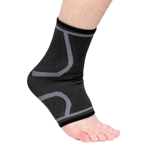 Allbest Cotton Polyester Ankle Support <b>Compression</b> Sleeve Professional Protection CE Certified Blood Cycle Ankle Care - Product Image 2