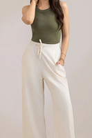Tops de Tirantes para Mujer de Tallas Grandes, de Alta Calidad, OEM, Spandex, Algodón, Encaje, Transpirables, Ecológicos, Estilo Casual, Venta al Por Mayor, con Cintas y Borlas