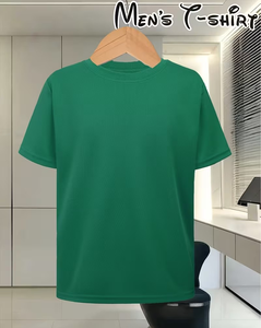 New Arrival High Quality 100% Polyester Knitted Eco-Friendly Breathable Quick Dry O-Neck Regular Fit Casual Men's Solid Short - Product Image 2