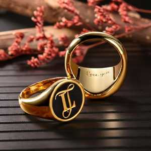 Bague d'École BOJ 065 Personnalisée sur Mesure pour Diplômé Universitaire, Bague de Fin d'Études Secondaires ou Universitaires pour Femme avec Pierre de Naissance en Argent 925 – Nouveauté Tendance - Product Image 2