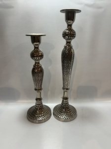 Modern Black Metal Aluminum Taper Candle Holder <b>Tall</b> Pillar Candle Stand <b>Table</b> Centerpiece Vintage Home Wedding Decoration - Product Image 5
