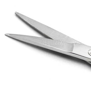 Tijeras Rectas Iris Estándar de Acero Inoxidable de Alta Calidad con Color y Logotipo Personalizados 4 1/2 - Product Image 3