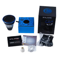 Tête de chicha électrique rechargeable à chauffage automatique, très populaire, avec boîte cadeau, couleurs bleu et rouge