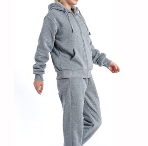 Custom Women Tracksuit Premium Brushed Fleece Zip Jacket <b>Cuffed</b> <b>Jogger</b> Set Warm Casual Streetwear Athletic Wear - Product Image 3