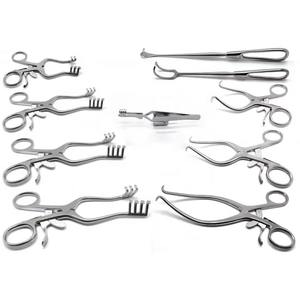 Pinzas Quirúrgicas Grip Surgical GS-DF-0010, Juego de 10 Piezas de Acero Inoxidable, Pinzas Ortopédicas Veterinarias Manuales, Esterilizadas a Alta Temperatura - Product Image 2