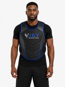 Protector de Pecho Ligero de Primera Calidad Hecho a Medida / Protectores de Pecho de Alta Calidad con Diseño Personalizado para Kick Boxing y Boxeo Profesional - Product Image 1