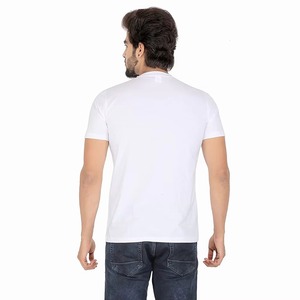 Wicking Quick Dry Breathable Protection Crew <b>Neck</b> <b>Light</b> Weight 100% Cotton Casual Blank Undershirts - Product Image 5