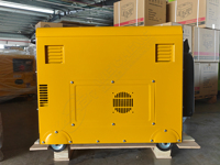 Générateurs diesel super silencieux monophasés 50Hz 60Hz 1/3 phase 5kva 10kva 15kva 20kva 30kva avec option ATS pour alimentation de secours