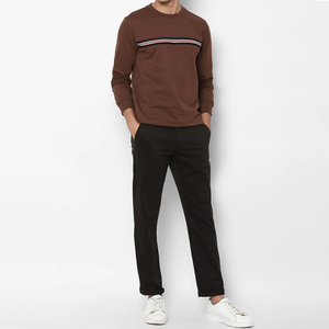 Sudadera de Felpa de Primera Calidad con Logotipo Personalizado, Corte Holgado, Color Liso Teñido, Transpirable, para Hombre, Informal, de Invierno - Product Image 5