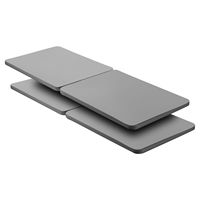 Support de matelas en bois Queen Size Bunkie Board 1,5 pouce pour sommiers à lattes, en tissu Oxford 200D, montage facile, cadre de meuble