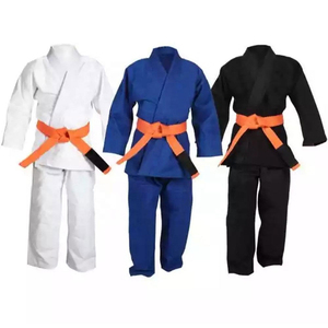 Uniforme de Karate BJJ Gi, Color Verde Oscuro, Poliéster y Algodón, Transpirable, de Secado Rápido, Unisex, para Adultos, Antiencogimiento, Trajes de MMA, Traje de Karate BJJ - Product Image 1