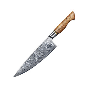 Cuchillos de Chef Sostenibles Más Vendidos, Acero Inoxidable y Madera, Ecológicos, Duraderos, Aptos para Lavavajillas, Precio Económico - Product Image 1