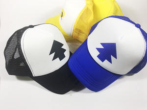 Casquette plate en maille avec logo brodé personnalisé OEM, casquette de baseball en éponge SNAPBACK - Product Image 6