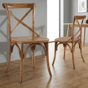 Chaise de salle à manger moderne et contemporaine empilable en plastique avec cadre en bois massif extensible et pieds en métal pour maison, bar, parc, villa, appartement - Product Image 4