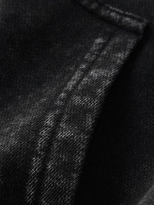 Sudadera con Capucha Extra Grande, Estilo Vintage, Lavado Ácido, Tejido Grueso, con Logotipo Personalizado, Sudadera Urbana para Hombre, Cómoda, de Algodón - Product Image 4