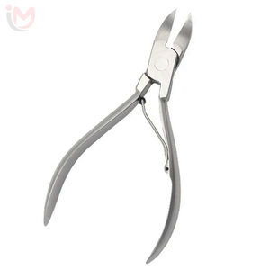 Coupe-ongles professionnel en acier inoxydable robuste à ressort unique pour ongles incarnés et épais – Outil de pédicure - Product Image 1