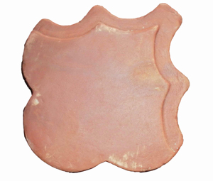 Tuiles de toit en terre cuite rouge de haute qualité, faites à la main, auto-adhésives, 2 cm, en porcelaine, tuiles de sol en terre cuite, tuiles en argile - Product Image 3