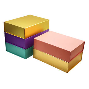 OEM ODM Custom Logo Luxury Magnetic <b>Gift</b> <b>Box</b> <b>Large</b> Rigid Cardboard Packaging for Cosmetics - Product Image 4