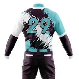 ออกแบบโลโก้ตามสั่ง ชุดเบสบอลคุณภาพสูง ระบายอากาศได้ดี แห้งเร็ว บริการ OEM เสื้อผ้ากีฬาสำหรับผู้ใหญ่แบบยูนิเซ็กซ์ - Product Image 5