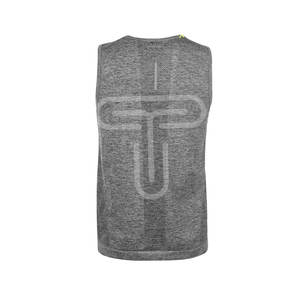 100% haute qualité premium coton 240gsm coupe ample sans manches débardeur pour hommes Logo personnalisé respirant tricoté Style décontracté - Product Image 3