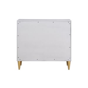 Mobiletto Consolle Anson in Finitura Argento Metallizzato e Champagne Categoria Prodotto: Comò - Product Image 2