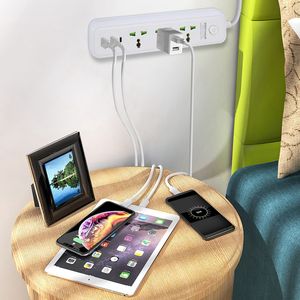 Multipresa da Parete 5.9FT con 3 Prese AC, 2 USB e 1 Porta USB-C, 2500W - Product Image 3