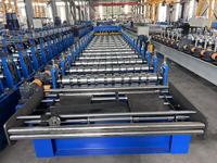 Machine de formage de tuiles émaillées entièrement automatique à grande vitesse, machine de fabrication de tôles de toiture en acier coloré avec contrôle PLC CE ISO9001