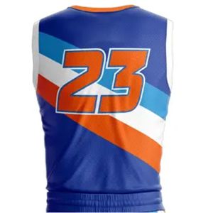 Uniforme de Baloncesto sin Mangas, 100% Poliéster, Transpirable, de Secado Rápido, con Impresión por Transferencia de Calor Personalizada, para Deportes Unisex de Talla Grande - Product Image 5