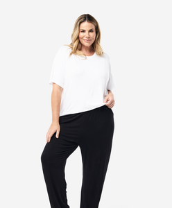 Women's Elastic Waist Jogger Sweatpants Fleece Gym Workout Fitness Pants - Product Image 3