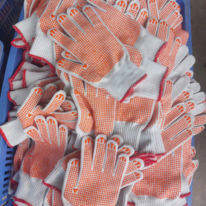 Guantes de seguridad con puntos de seguridad de hilo de algodón a precio económico - Product Image 6