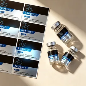 สติกเกอร์บาร์โค้ดกันน้ำแบบม้วนสำหรับงานโลจิสติกส์และอุตสาหกรรม ฉลากบรรจุภัณฑ์แฮมเบอร์เกอร์พิมพ์ UV ทนทาน - Product Image 6