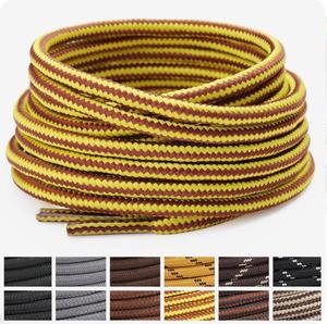 Lacets ronds de longueur personnalisée avec extrémités métalliques – Lacets de remplacement pour baskets et bottes - Product Image 2