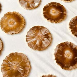 Organized <b>Home</b> <b>Essentials</b> Oval and Round Resin Coasters Mats & Pads - Product Image 6