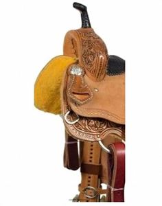 Selle Western classique en cuir marron pour la conduite à la ferme et les aventures sur sentier à prix réduit par le fournisseur Western Saddle - Product Image 4