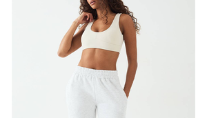 Soutien-gorge de sport push-up personnalisé TikTok pour femme, vêtements d'entraînement, haut uni en Spandex pour le baseball, fabriqué par un fabricant de vêtements de sport - Product Image 5