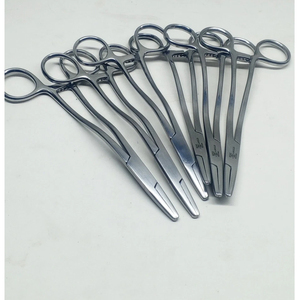 Ensemble de 6 pinces hémostatiques courbées de haute qualité - Outils de blocage en acier inoxydable de qualité médicale - Product Image 2