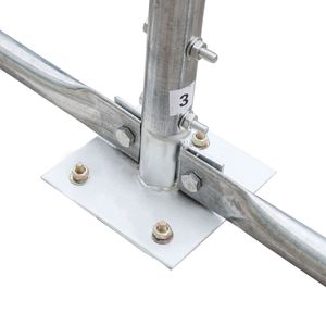TMG ST2031PV (Previo) Telo di Copertura per Auto in PVC Resistente da 17 once, 6x9 Metri, con Porte di Accesso, Parete ad Arco e Tetto a Falda, per Riparo e Stoccaggio - Product Image 6
