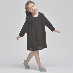 ODM Robes d'été unies pour enfants de 4 à 8 ans - Product Image 5