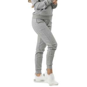 Pantalon de survêtement d'hiver pour femme, coupe droite, dernière collection, personnalisé, décontracté, respirant, écologique, devant plat, 100 % coton, haute qualité - Product Image 6