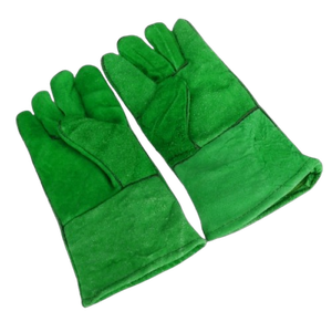 Guantes de Seguridad de Cuero Vacuno Resistentes al Calor y a los Cortes para Soldadura y Barbacoa, en Oferta - Product Image 5
