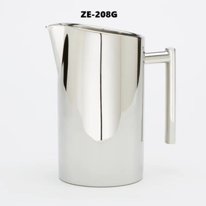 Carafe isotherme en acier inoxydable ZE-3208G, design vintage, grande capacité, avec poignée, faite à la main, cadeaux d'affaires, usage domestique, cadeau - Product Image 1