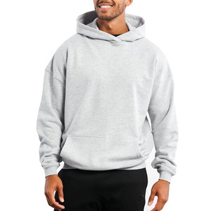 Sweat à capuche surdimensionné personnalisé pour homme, en molleton de coton épais 400 GSM, style streetwear, vente en gros, fournisseur en vrac - Product Image 1