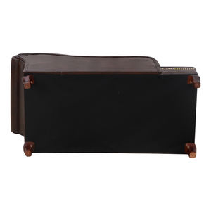 โซฟาสัตว์เลี้ยงแบบออร์โธปิดิกส์ & โซฟาสุนัข ขนสัตว์เทียม PU โครงสร้างไม้และโฟม พกพาสะดวก ซักล้างได้ ใช้ในร่ม ห้องนั่งเล่น - Product Image 5