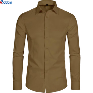 Camisa de Vestir Formal de Lujo para Hombre, Manga Larga, Casual, de Verano, de Alta Calidad, Ajustada, OEM - Product Image 2