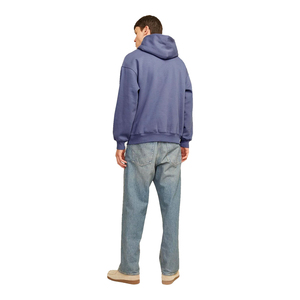 Sweat-shirts unisexes surdimensionnés les plus vendus, coupe classique, décontractés, avec poche, couleur gris, grandes tailles, en coton et polyester, en molleton, pour l'hiver - Product Image 2