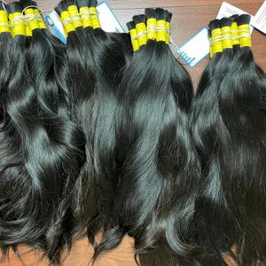 Hot Selling One Donor Baby Bulk Hair <b>Extensions</b> Raw Human Hair <b>For</b> <b>Braiding</b> No Weft No Shedding Ready To Ship - Product Image 5