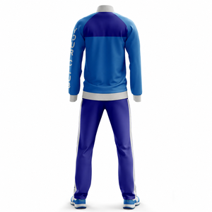 Performance Training Sport Tracksuit <b>Custom</b> OEM Logo Sublimation Manufacturing Breathable Fabric Team Wear For Men Athletes Plus - Product Image 3