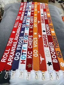 Sangle de sac à main perlée artistique faite à la main avec finition multicolore conçue pour les sacs de mode modernes et l'utilisation quotidienne - Product Image 2